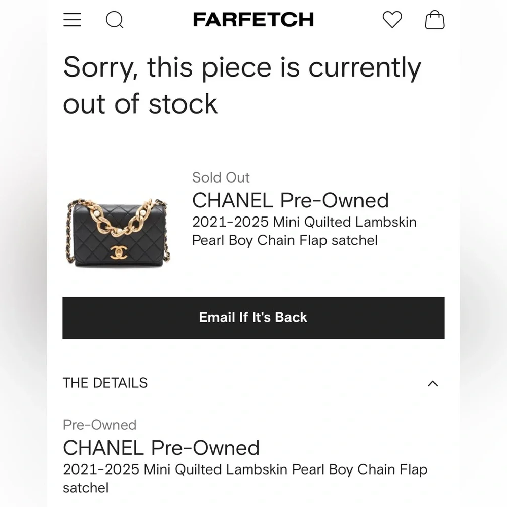 Chanel CC Quilted Lambskin Triple Pearl Chain Flap satchel blue Medium size - Picture 7 of 8